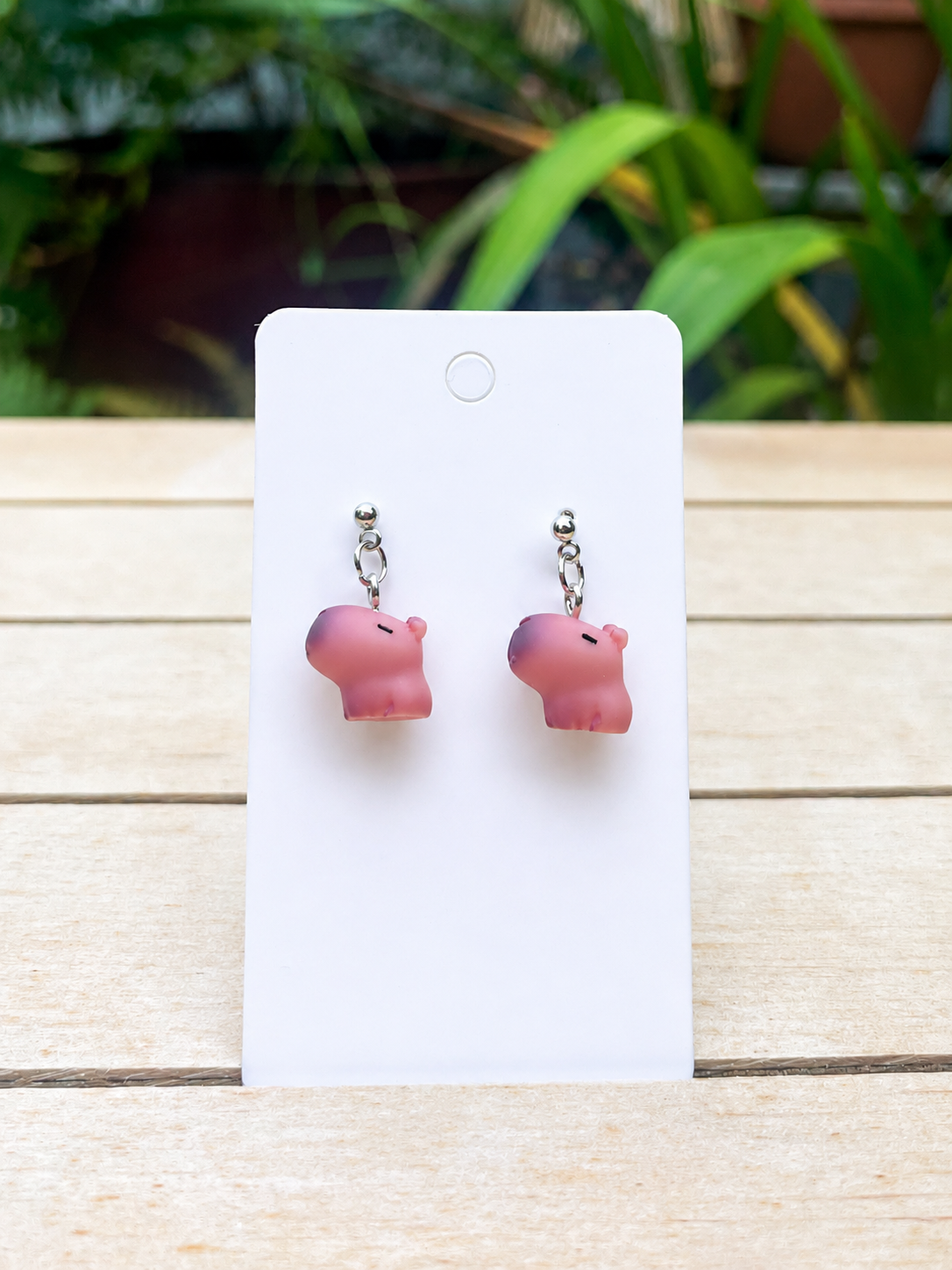 Capybara Drop Earrings